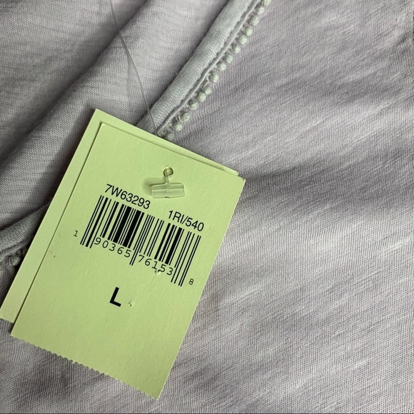 Lucky Brand Cold Shoulder Tee size Large - Picture 5 of 7